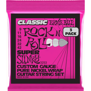 Ernie Ball 3253 Classic Super Slinky - 3-pack